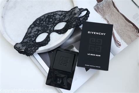 givenchy lace sheet mask|GIVENCHY Le Soin Noir Mask Review – Escentual.